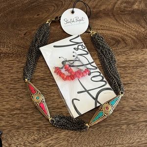 Starfish Project Necklace and earring set